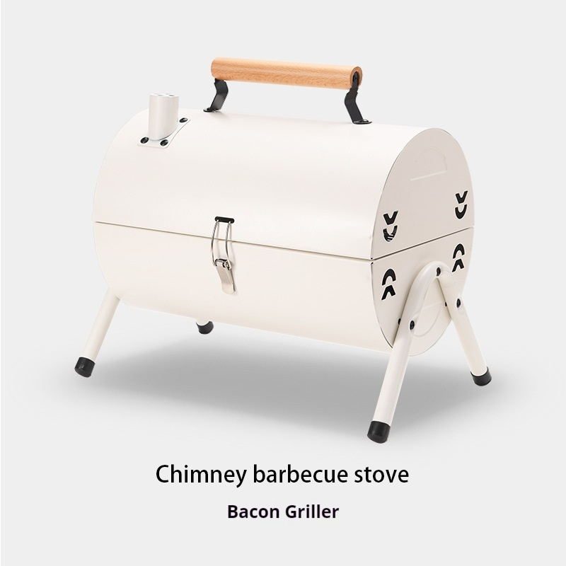 Camping Cooking Roll - Portable BBQ Grill Charcoal Barbecue Lightweight