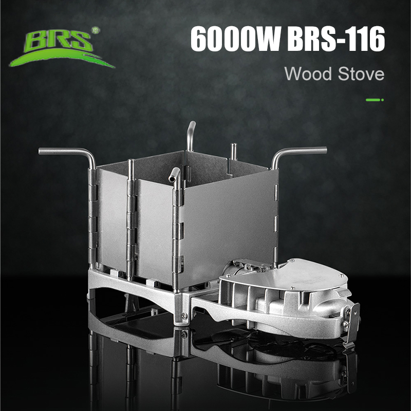 Camping Cooking Grate - BRS 6000W Outdoor Wood Burning Stove