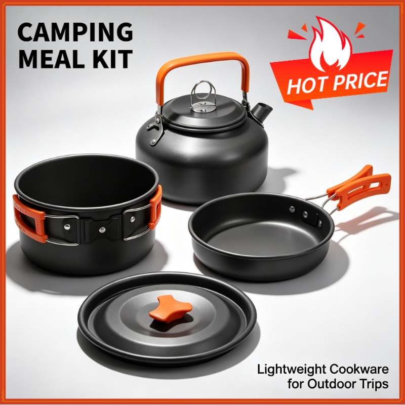 Camping Cooking Roll - Camping Cooking set Camping Cookware Travel