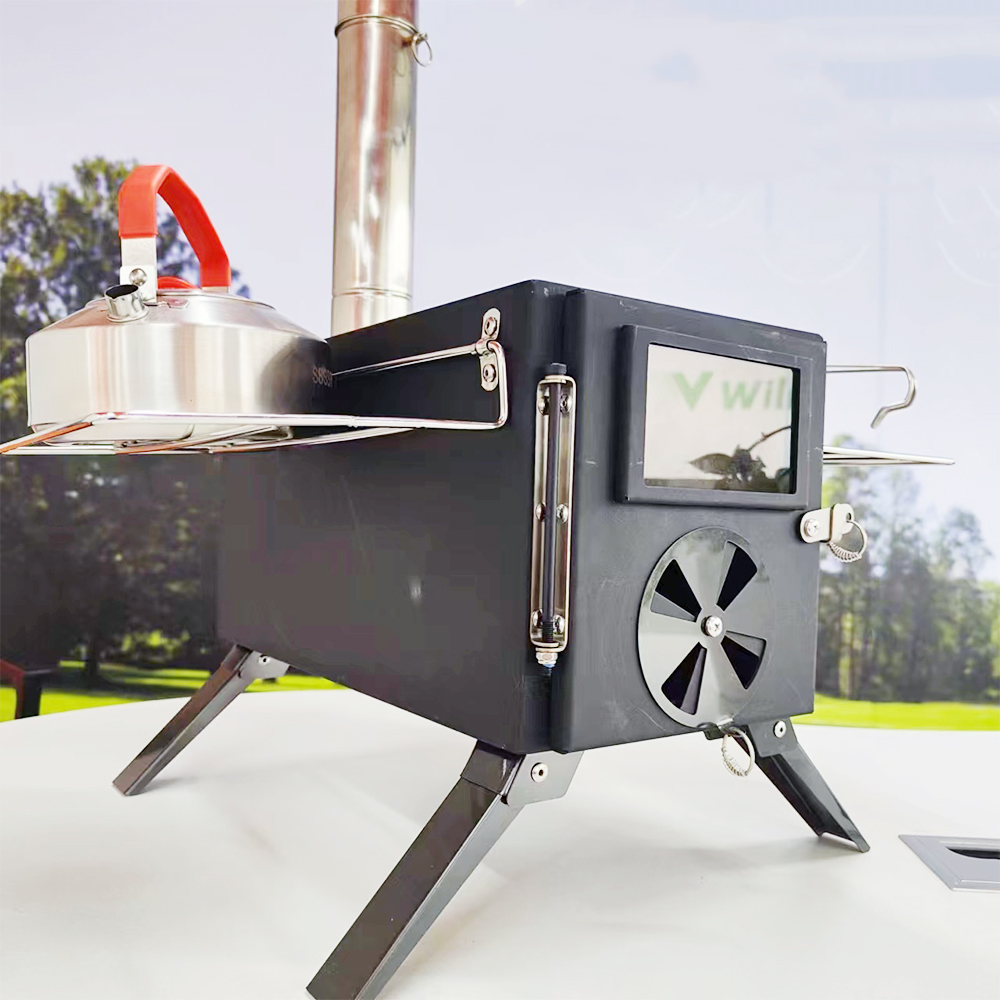 Outdoor Portable Cooking Black - đánh giá và giá Camping Cooking Fire Stove