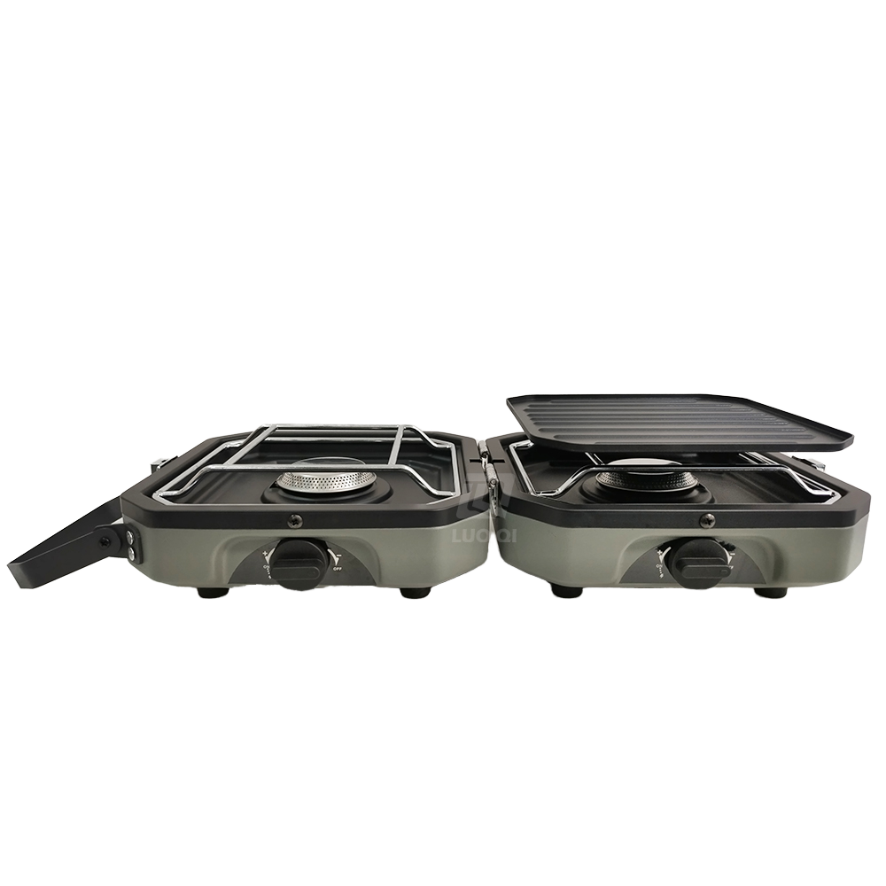 Outdoor Picnic Camping Bbq Gri - đánh giá và giá Camping Double Cooking Stove