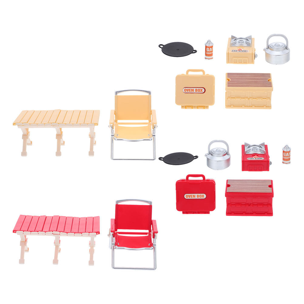 2Sets Folding Chair Miniature  - đánh giá và giá Camping Cooking Kids