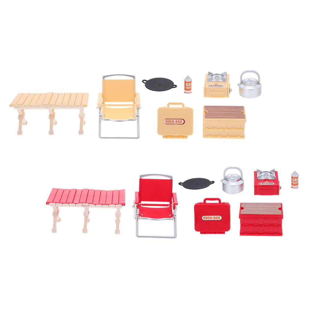 2Sets Folding Chair Miniature  - đánh giá và giá Camping Cooking Kids