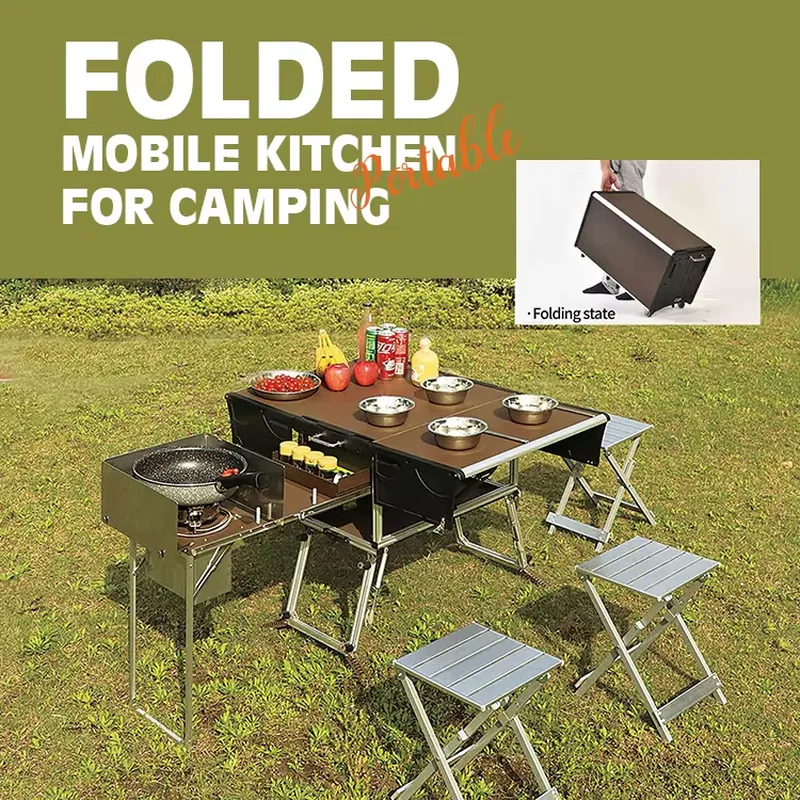 High Quality Foldable Outdoor  - đánh giá và giá Quality Camping Cooking Set
