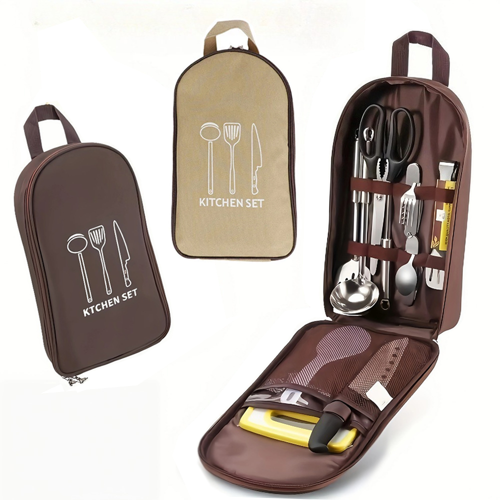 Portable Outdoor Cook Bag Camp - đánh giá và giá Camping Cooking Utensil Bag