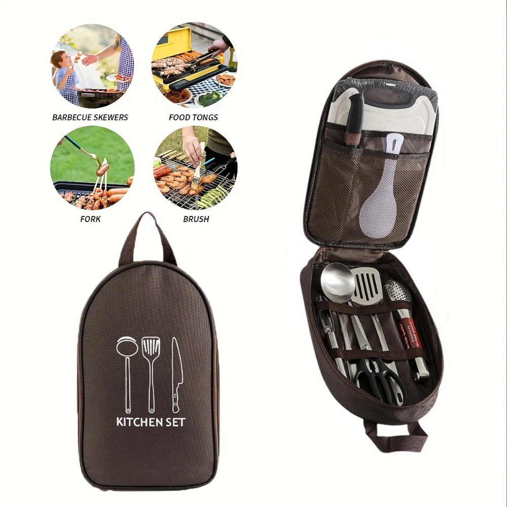 Portable Outdoor Cook Bag Camp - đánh giá và giá Camping Cooking Utensil Bag
