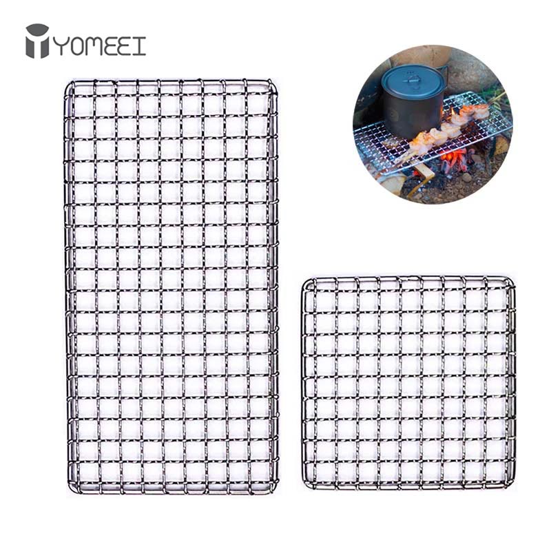 YOMEEI 2 Chiếc Đồng Hồ Thép Kh - đánh giá và giá Camping Cooking Mesh