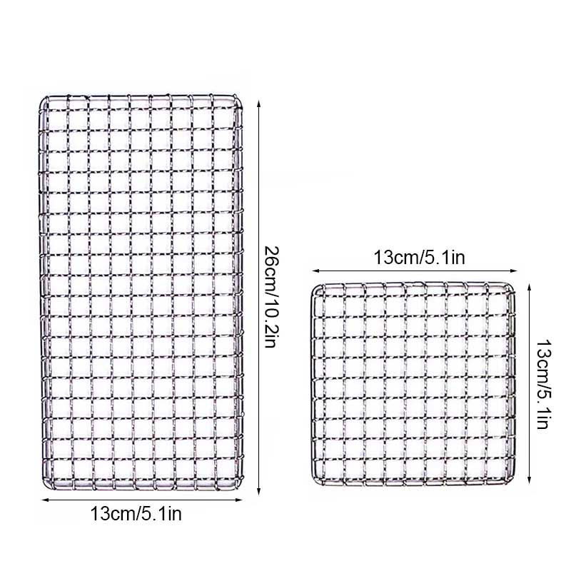 YOMEEI 2 Chiếc Đồng Hồ Thép Kh - đánh giá và giá Camping Cooking Mesh