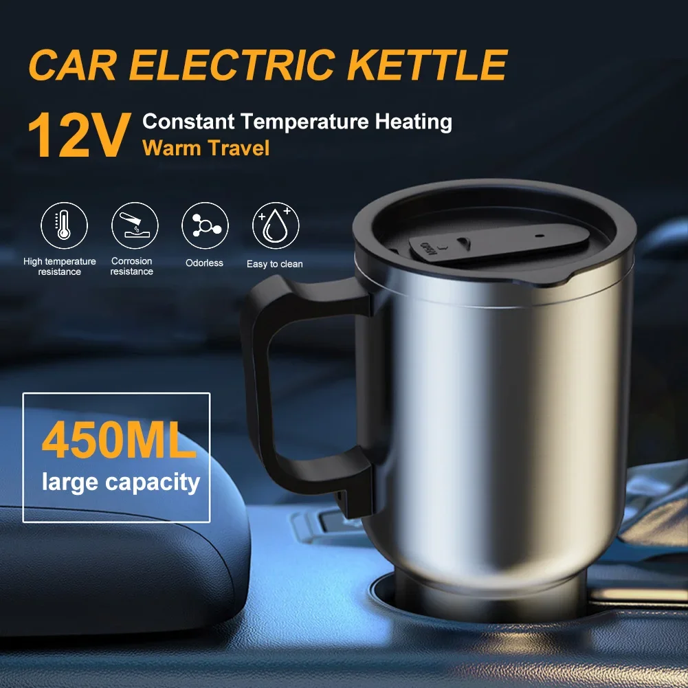 Electric Heating Car Kettle DC - đánh giá và giá Camping Cooking Can