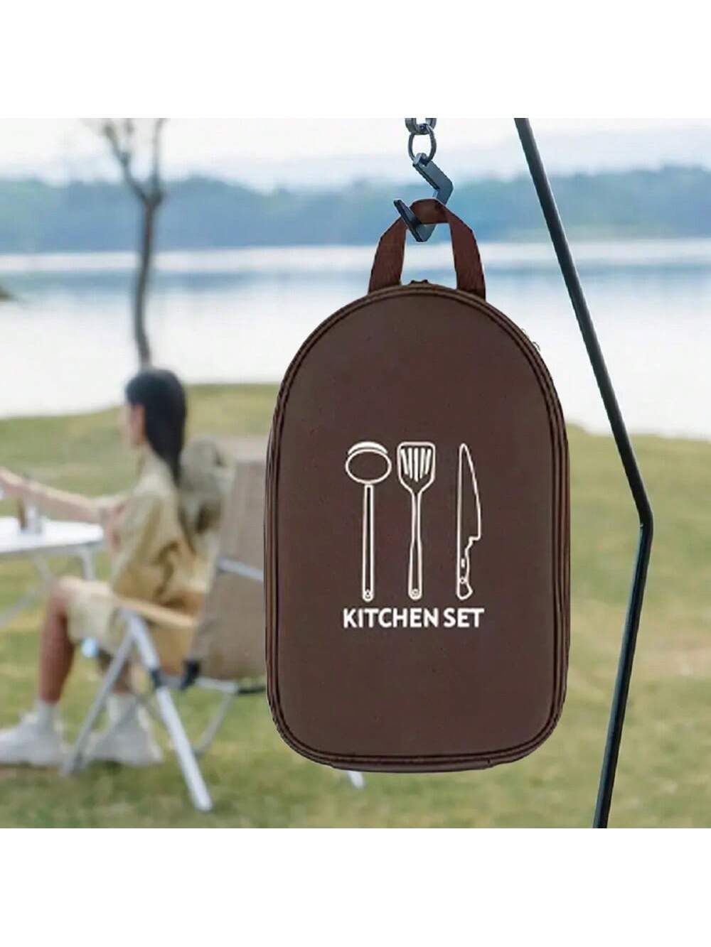 Outdoor Camping Cookware Stora - đánh giá và giá Camping Cooking Utensil Bag