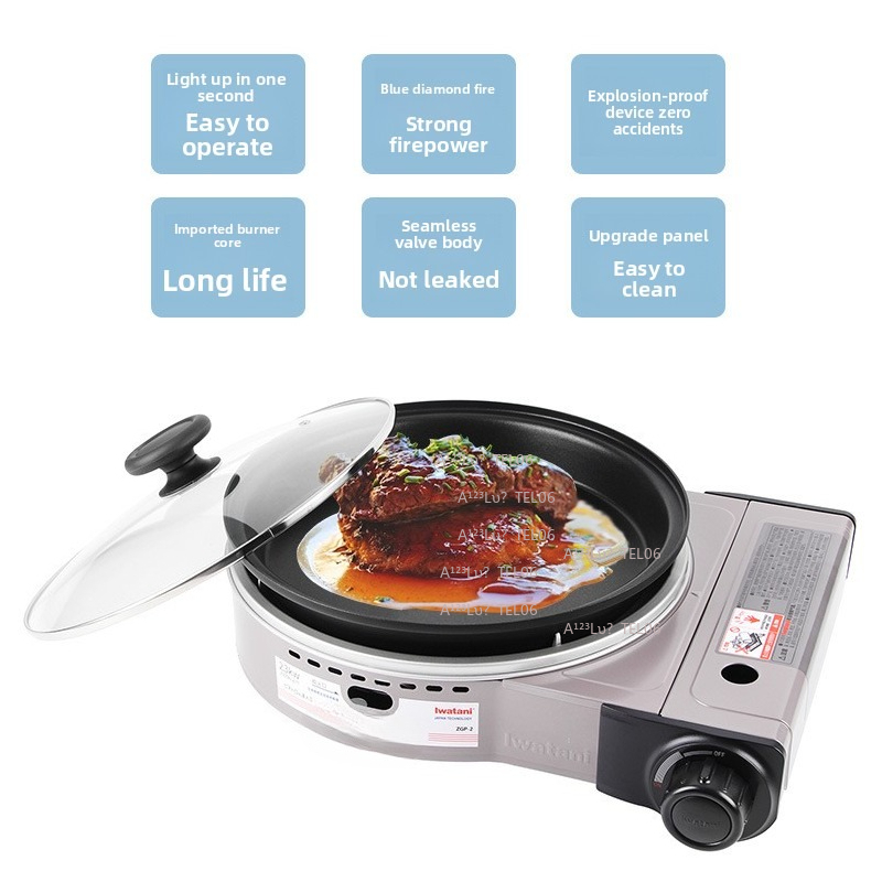 Portable Windproof Gas Stove B - đánh giá và giá Camping Cooking Gas Stove