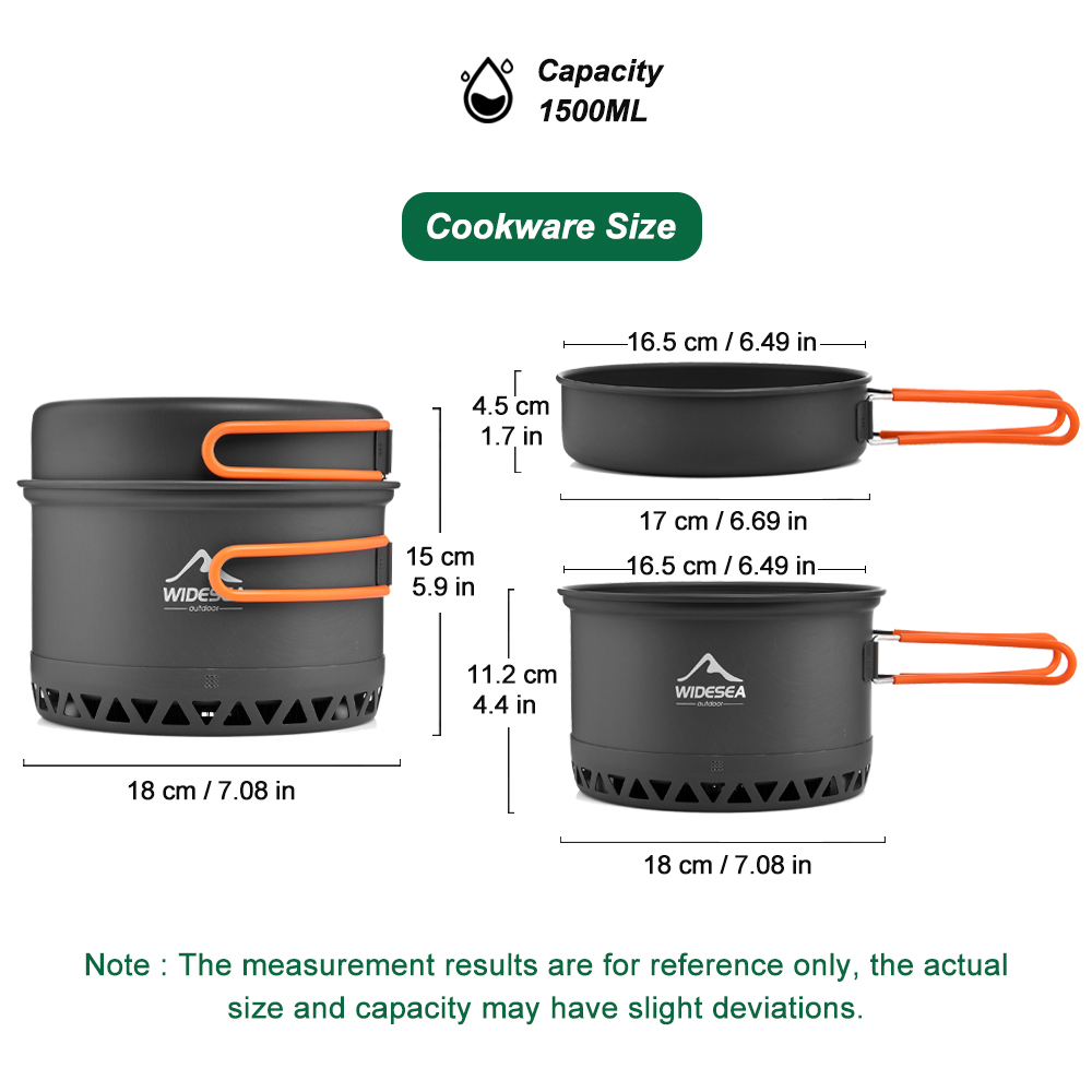 Camping Tableware Outdoor Cook - đánh giá và giá Camping Cooking Can