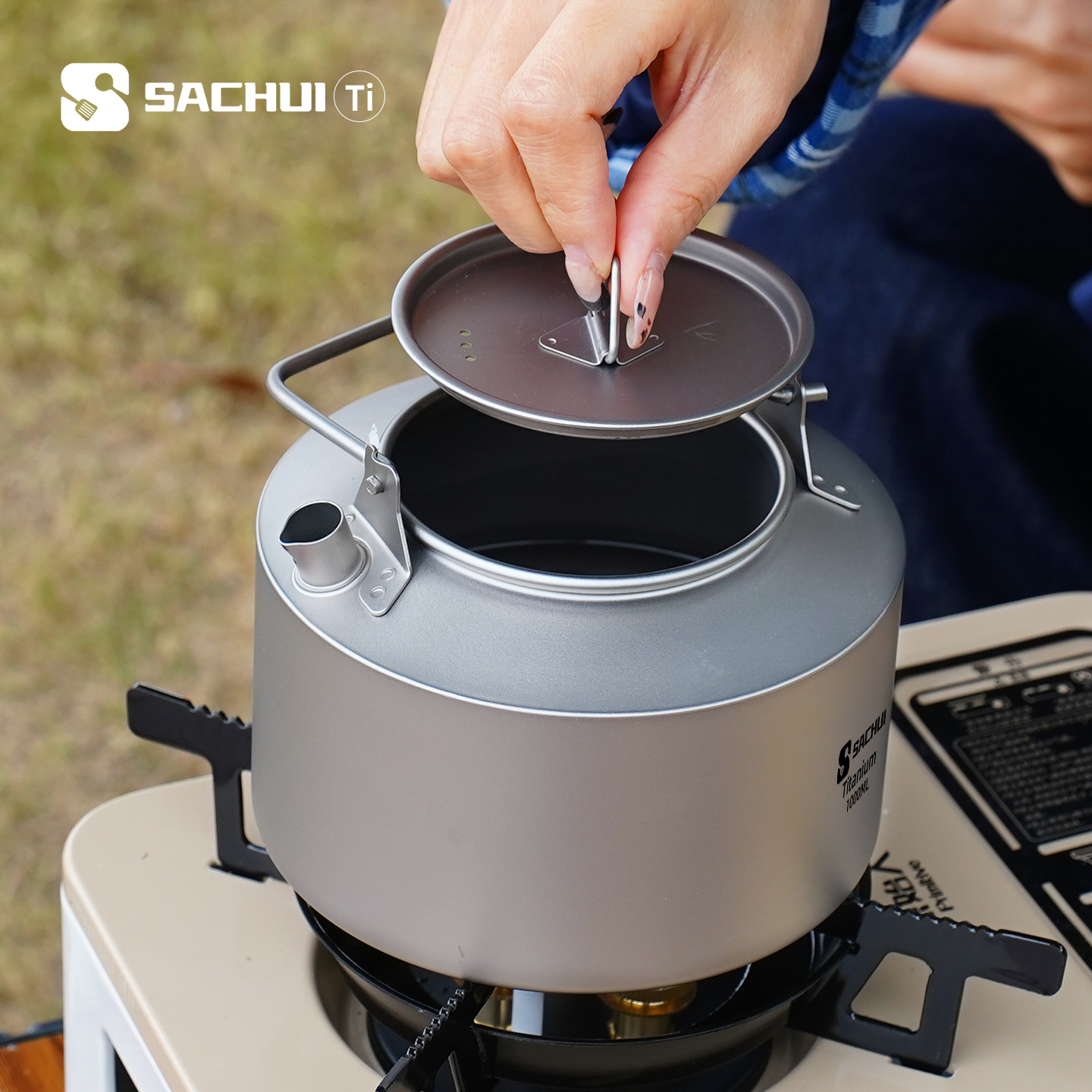 1000ML Pure Titanium Kettle Ou - đánh giá và giá Camping Cooking Can
