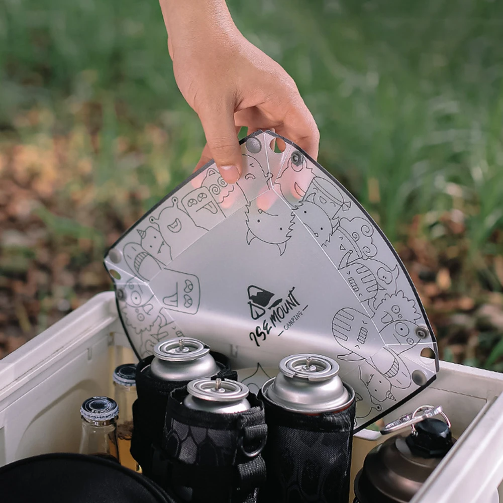 PP Foldable Dinnerware Portabl - đánh giá và giá Camping Cooking Tray