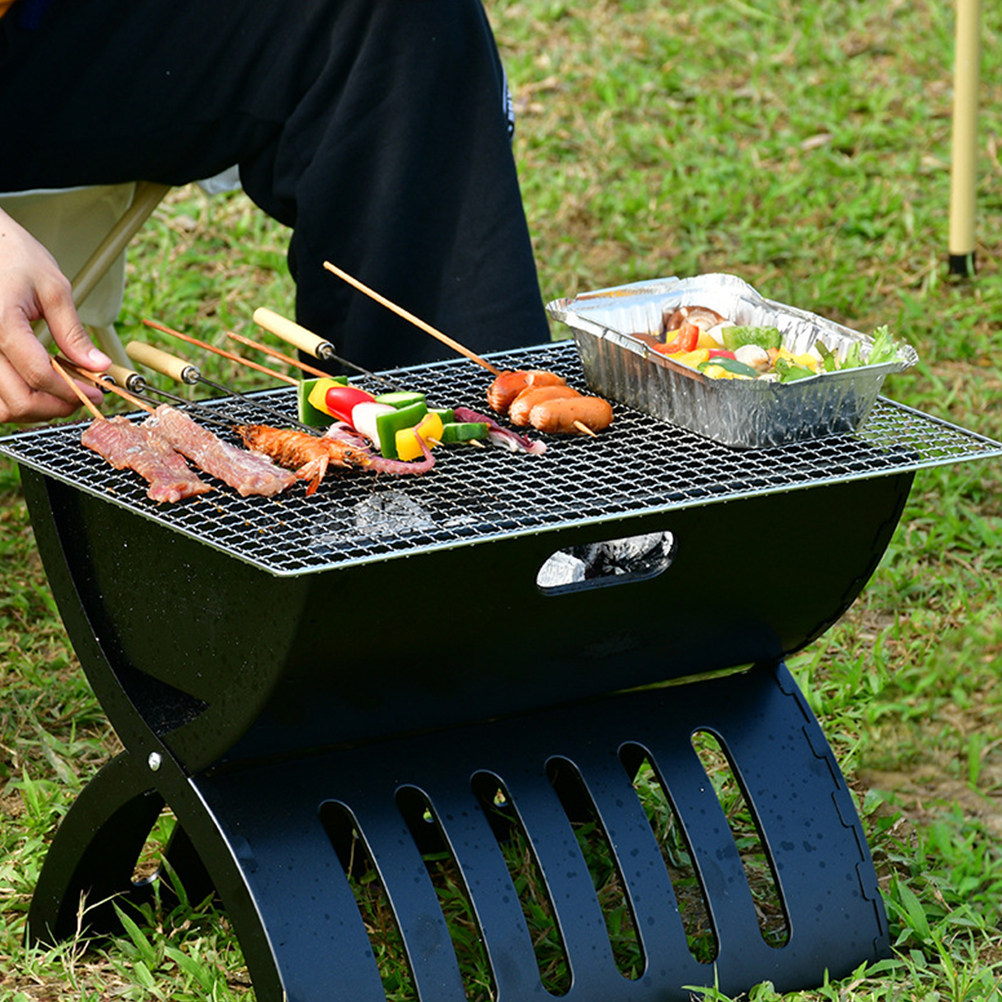 2Pcs Stainless Steel Barbecue  - đánh giá và giá Camping Cooking Mesh