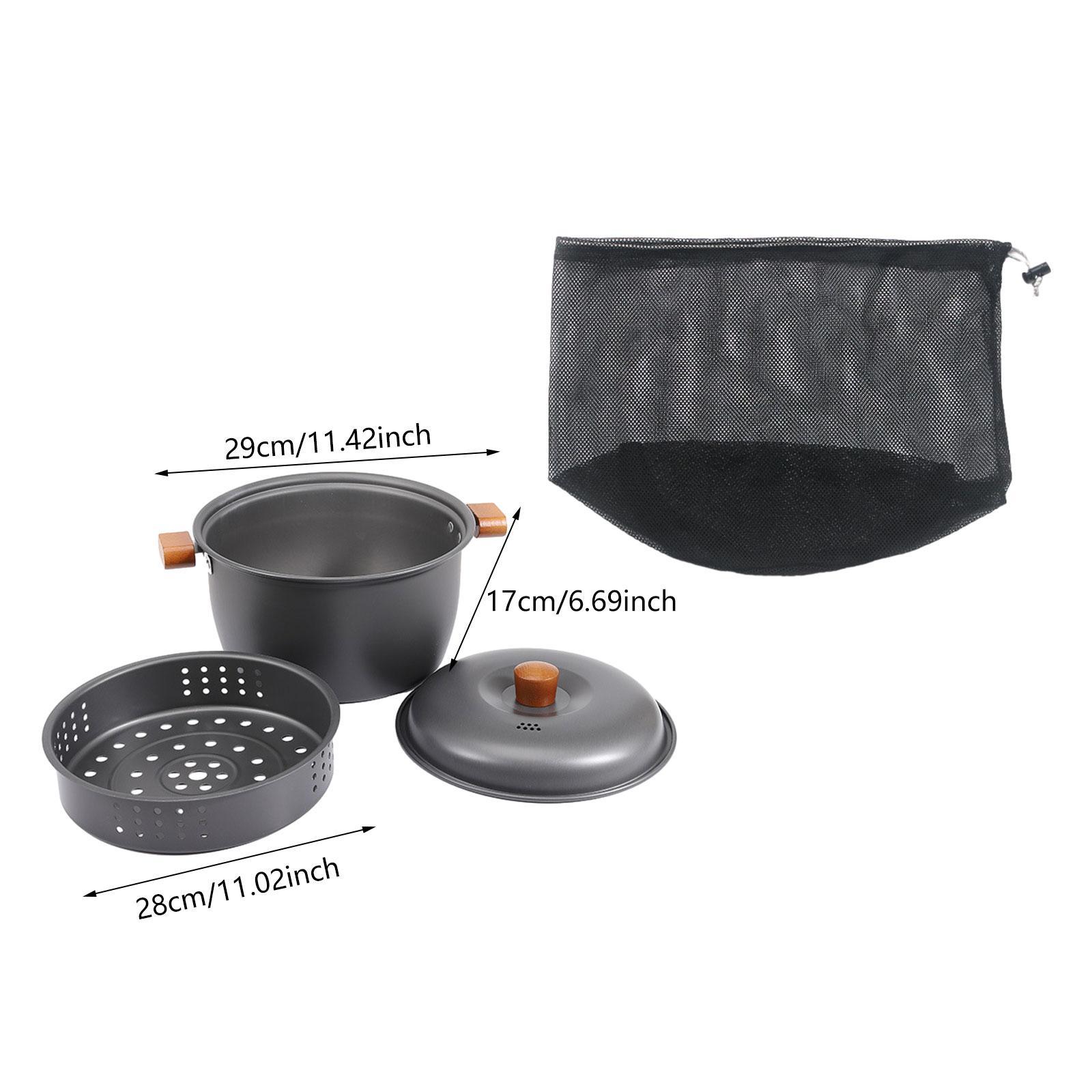 Camping Soup Pot Kitchen Utens - đánh giá và giá Camping Cooking Utensil Bag