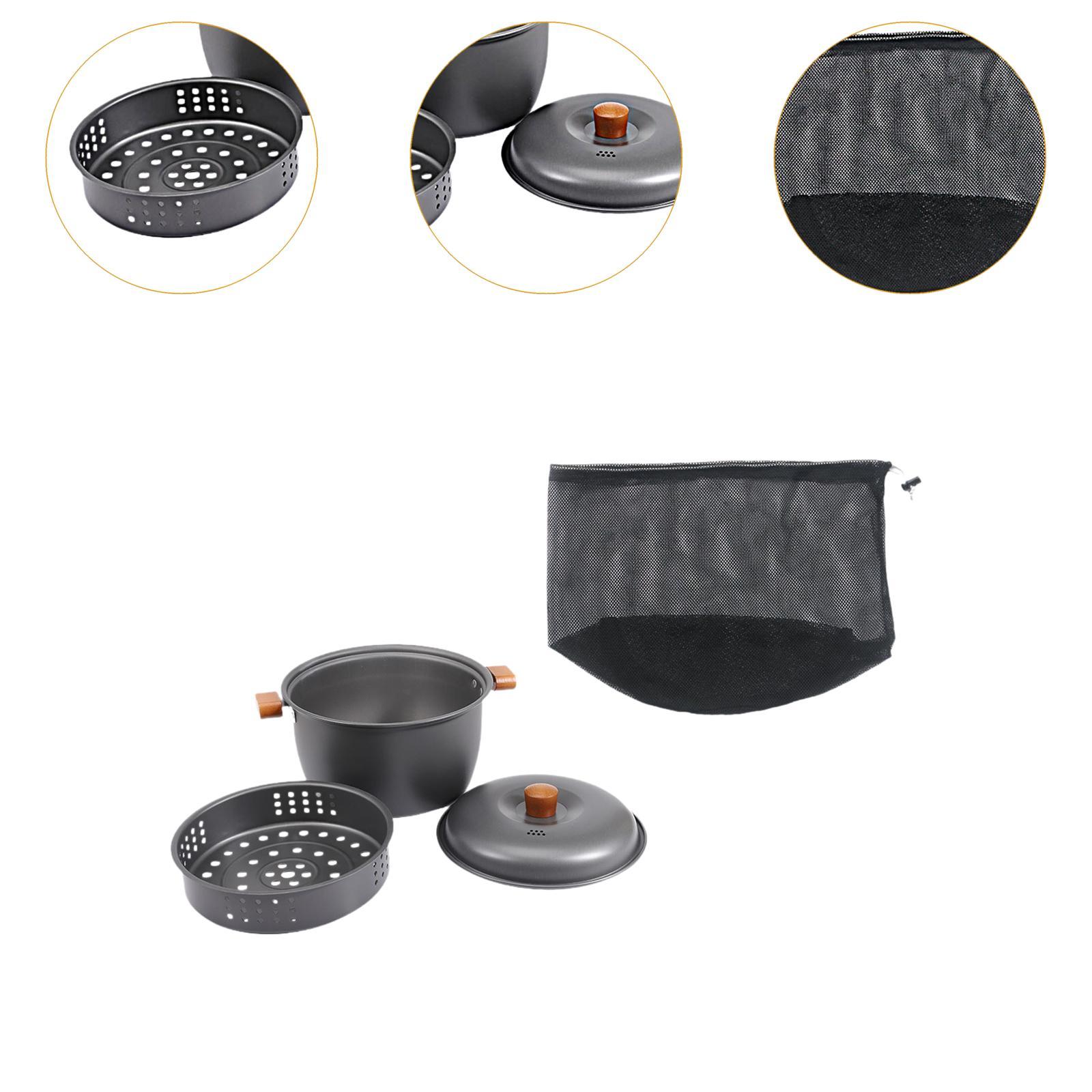Camping Soup Pot Kitchen Utens - đánh giá và giá Camping Cooking Utensil Bag