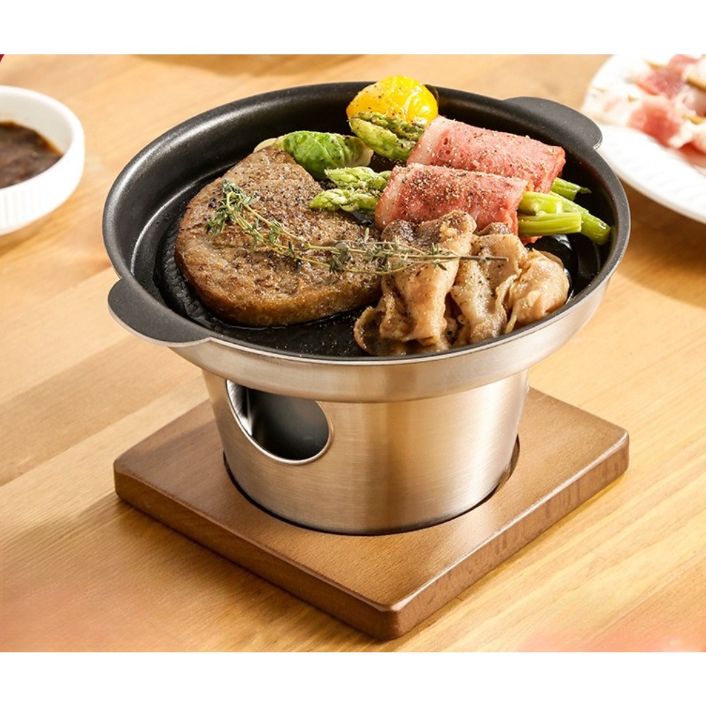 Mini BBQ Korean Desktop BBQ No - đánh giá và giá Japanese Camping Cooking