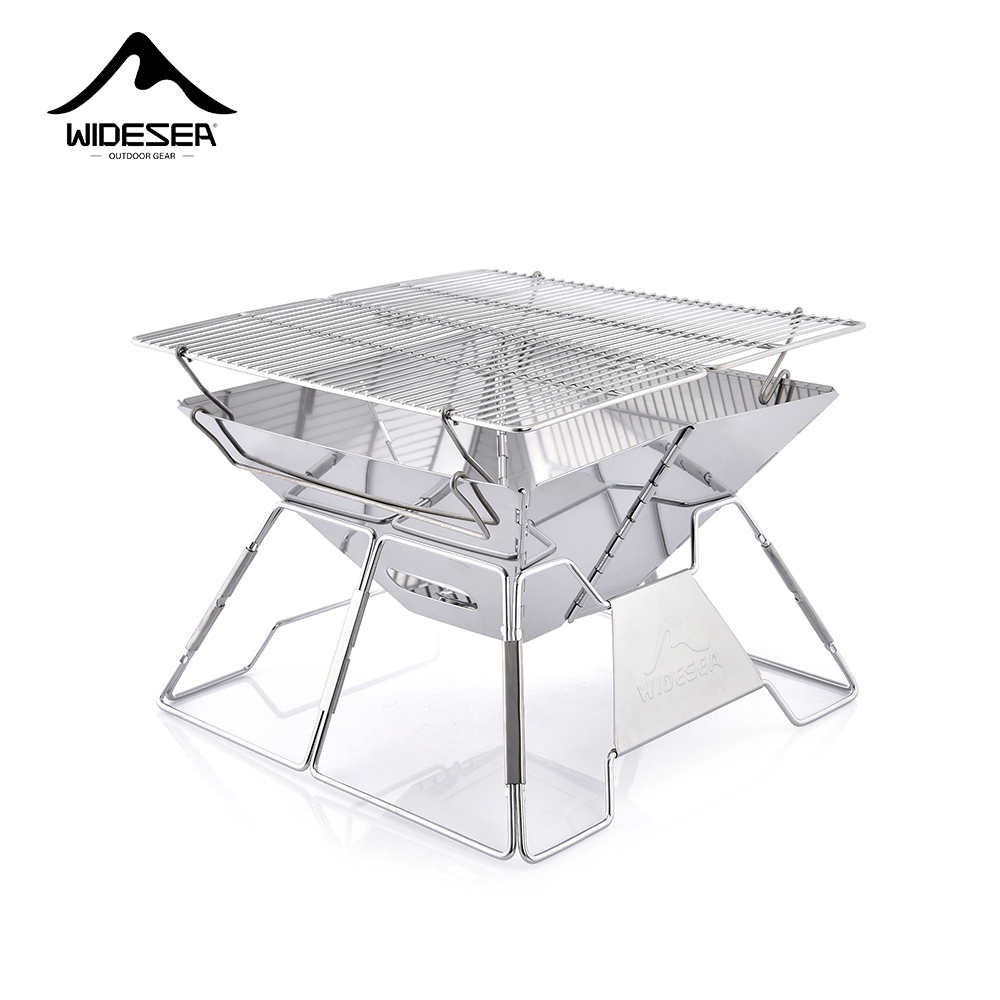 Gấp Nướng Lửa Hố Ngoài Trời Bả - đánh giá và giá Camping Cooking Grate