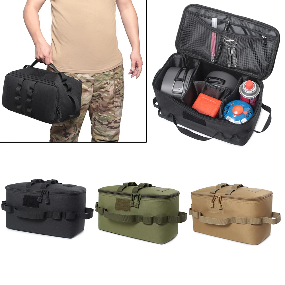 Tactical Pouch Camping Storage - đánh giá và giá Camping Cooking Utensil Bag