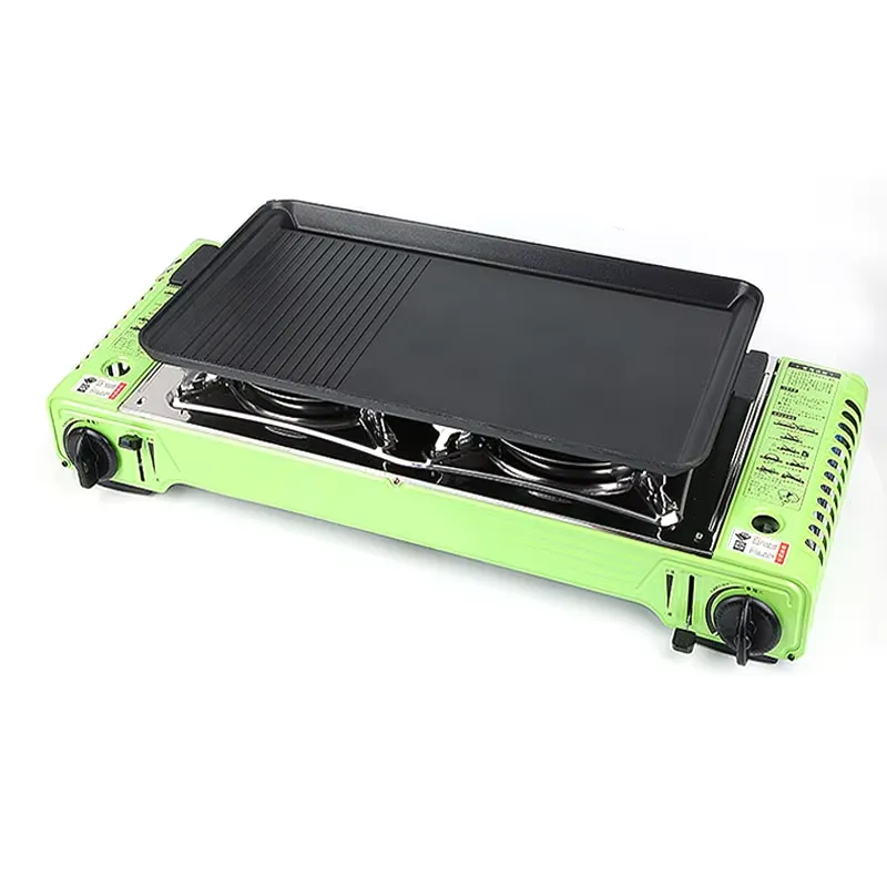 Outdoor Portable Camping Table - đánh giá và giá Camping Double Cooking Stove