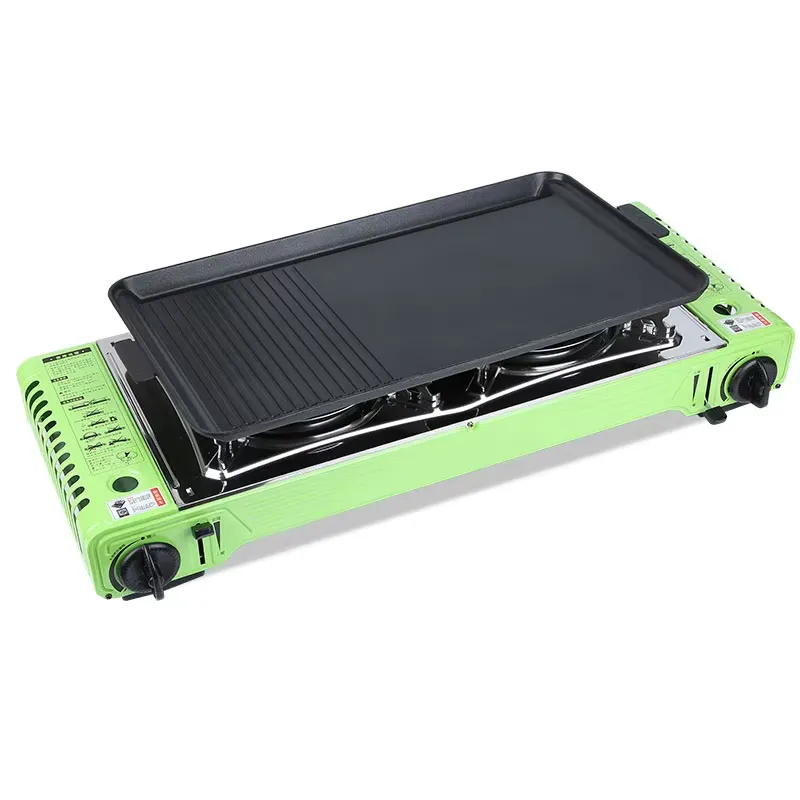 Outdoor Portable Camping Table - đánh giá và giá Camping Double Cooking Stove