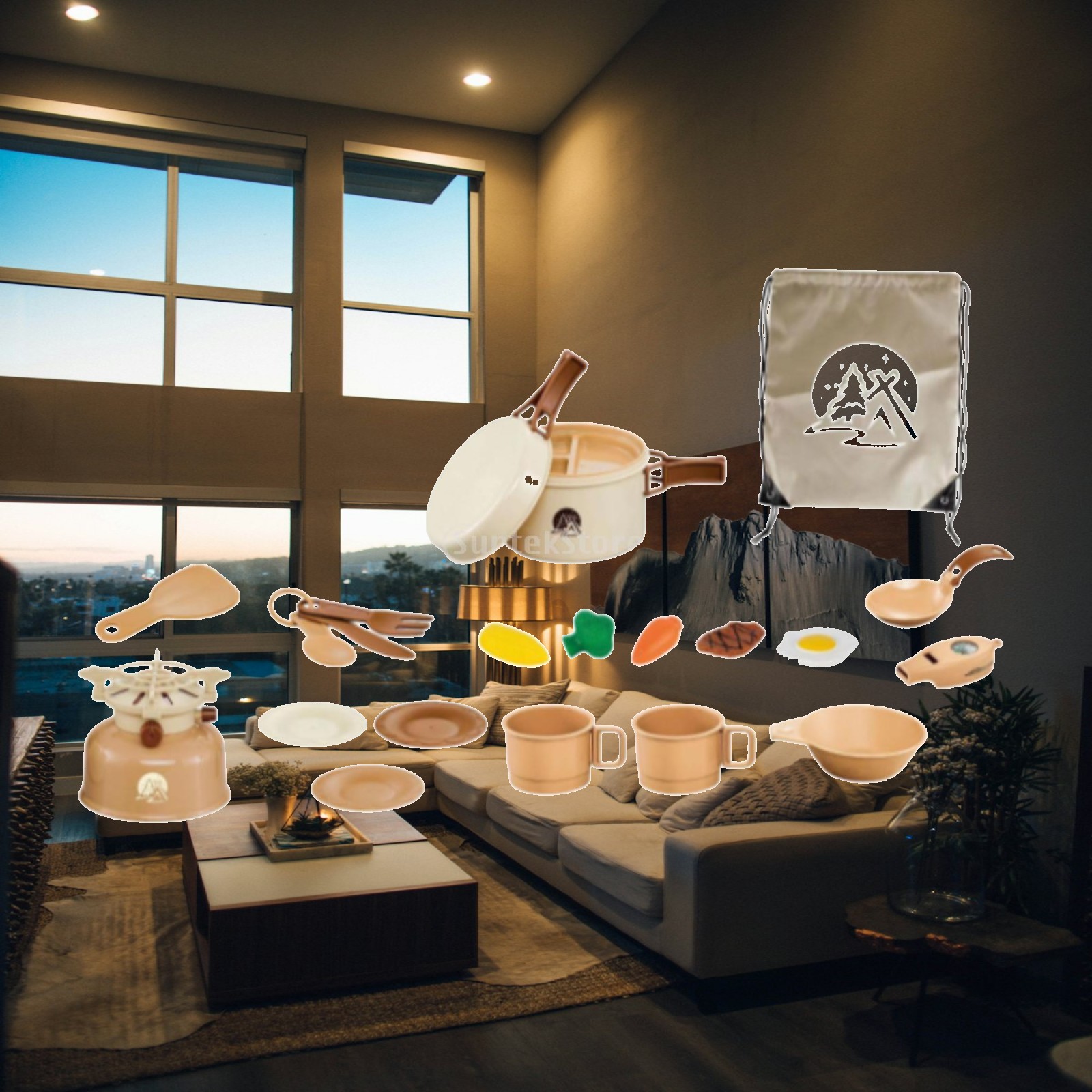 22 Pieces Kids Camping Cooking - đánh giá và giá Camping Cooking Kids