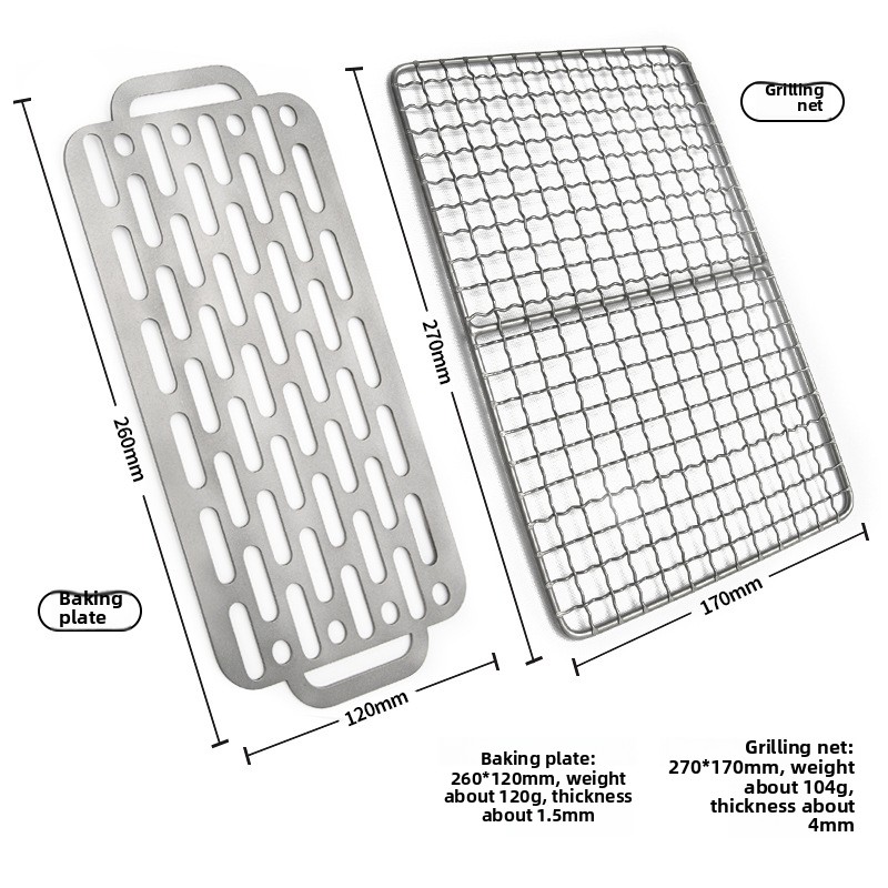 Pure Titanium Grill Mesh for O - đánh giá và giá Camping Cooking Mesh