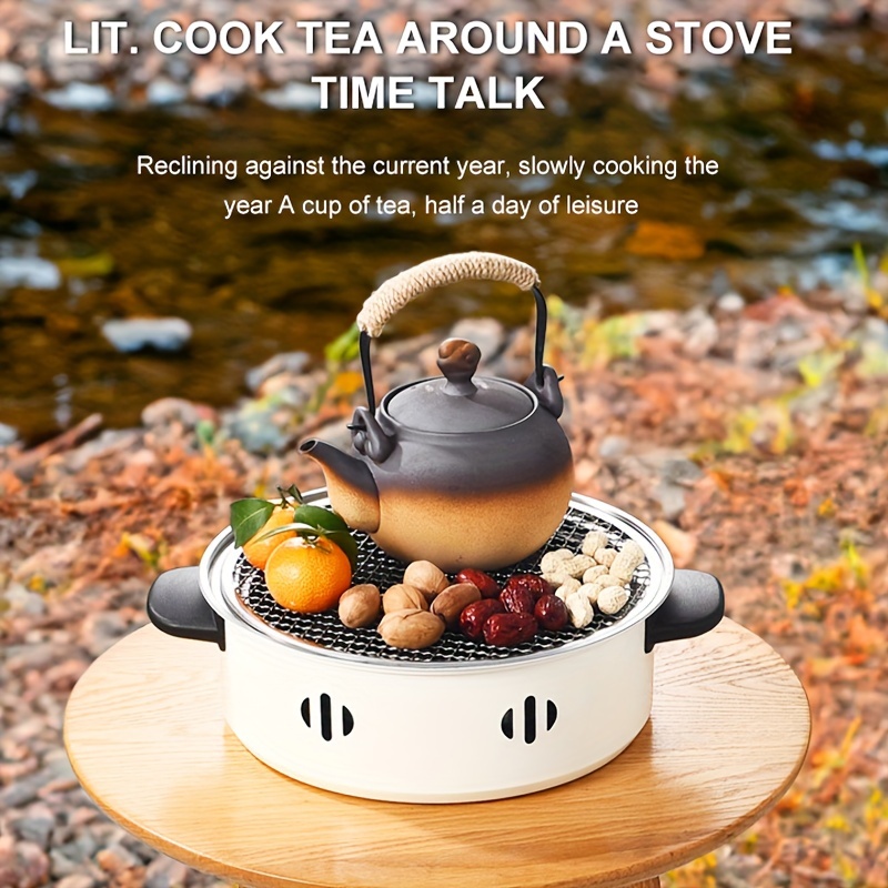 1pcs Portable Barbecue Stove V - đánh giá và giá Camping Cooking Mesh