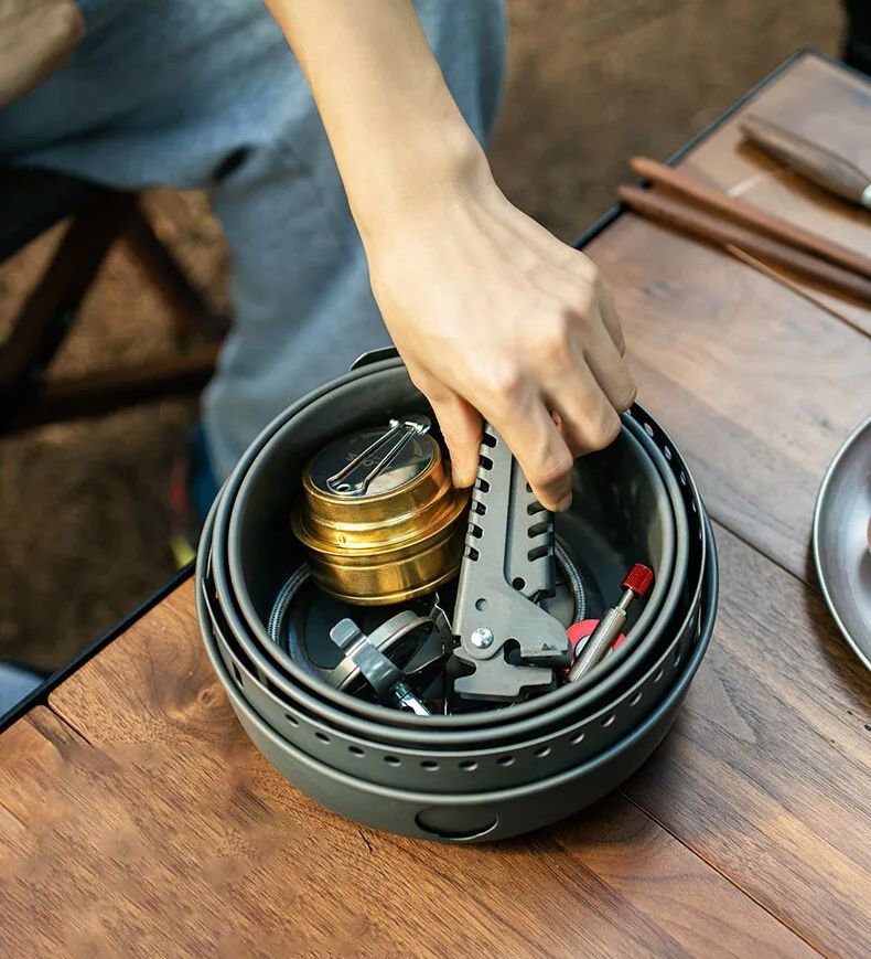 Camping Gas Stove Alcohol Stov - đánh giá và giá Camping Cooking Roll