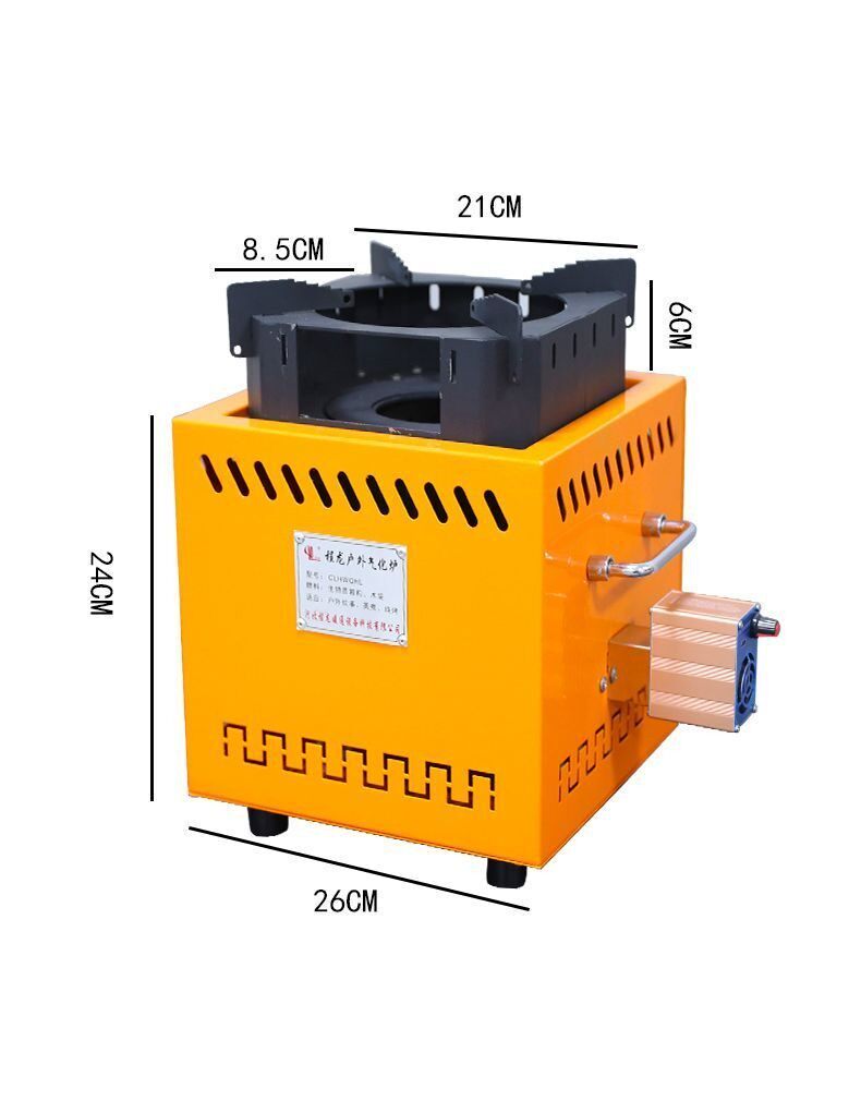 Thickened gasifier Fire wood s - đánh giá và giá Camping Cooking Fire Stove