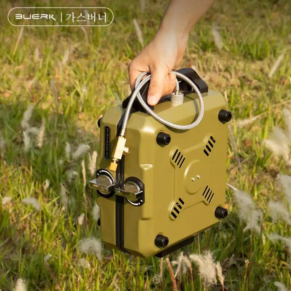 BUERK Camping Stove Double Bur - đánh giá và giá Camping Double Cooking Stove