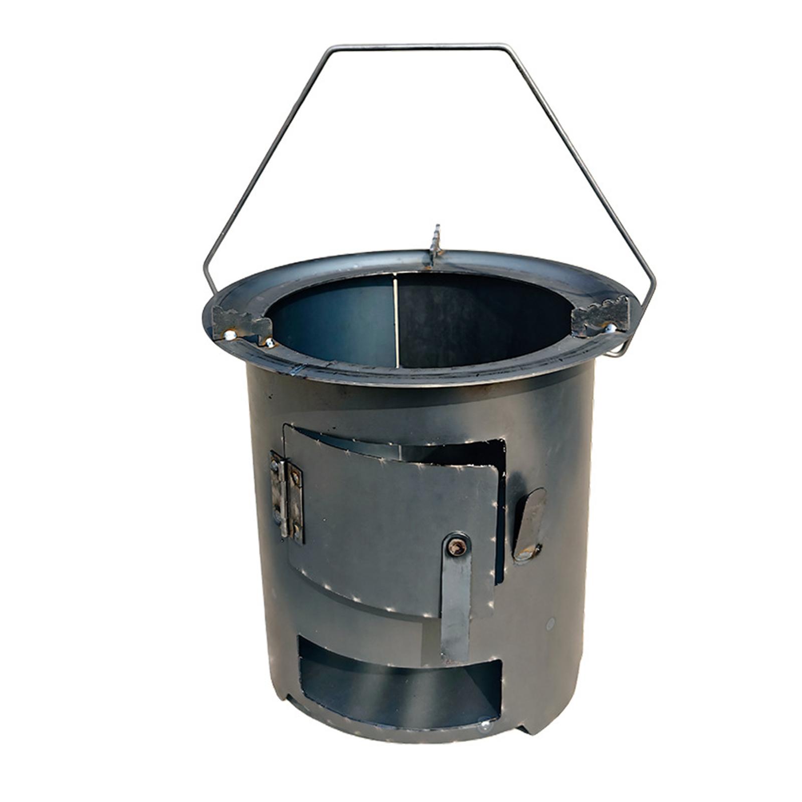 Camping Wood Stove Folding Iro - đánh giá và giá Camping Cooking Fire Stove