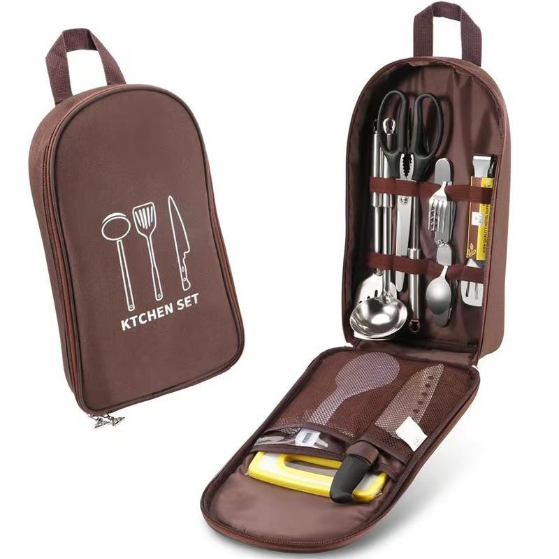 Camping Utensil Organizer Bag  - đánh giá và giá Camping Cooking Utensil Bag