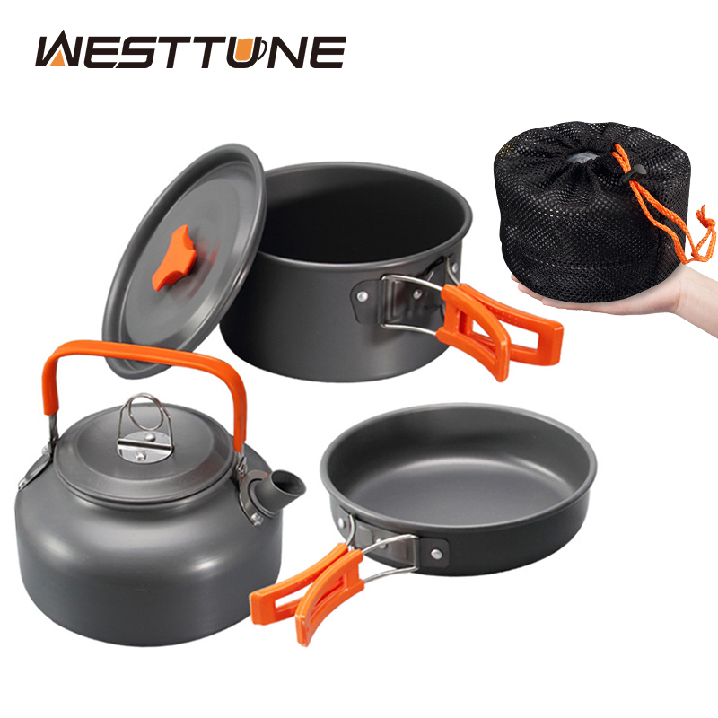 WESTTUNE Camping Cookware Kit  - đánh giá và giá Camping Cooking Can