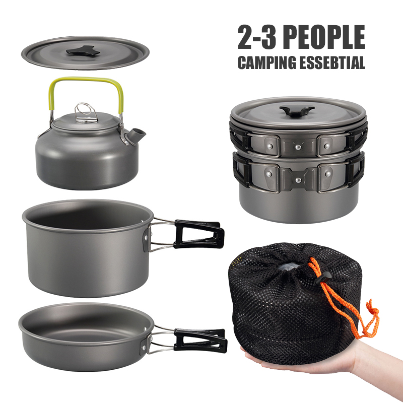 WESTTUNE Camping Cookware Kit  - đánh giá và giá Camping Cooking Can