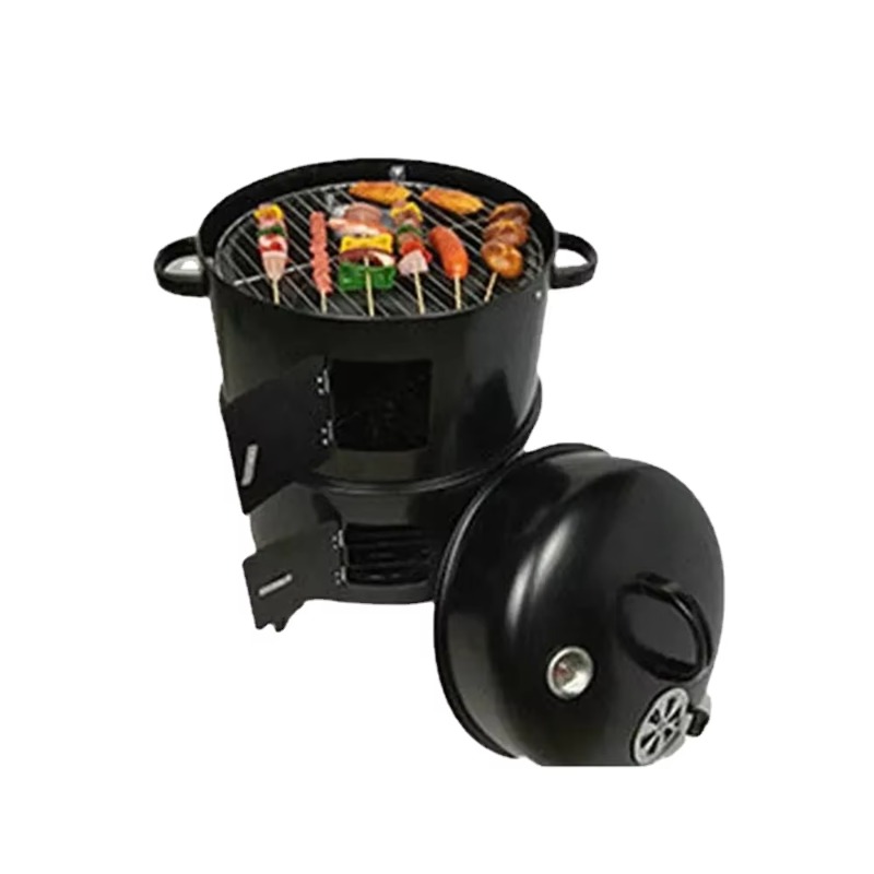 g3BBQ Grill Round Charcoal Sto - đánh giá và giá Camping Double Cooking Stove