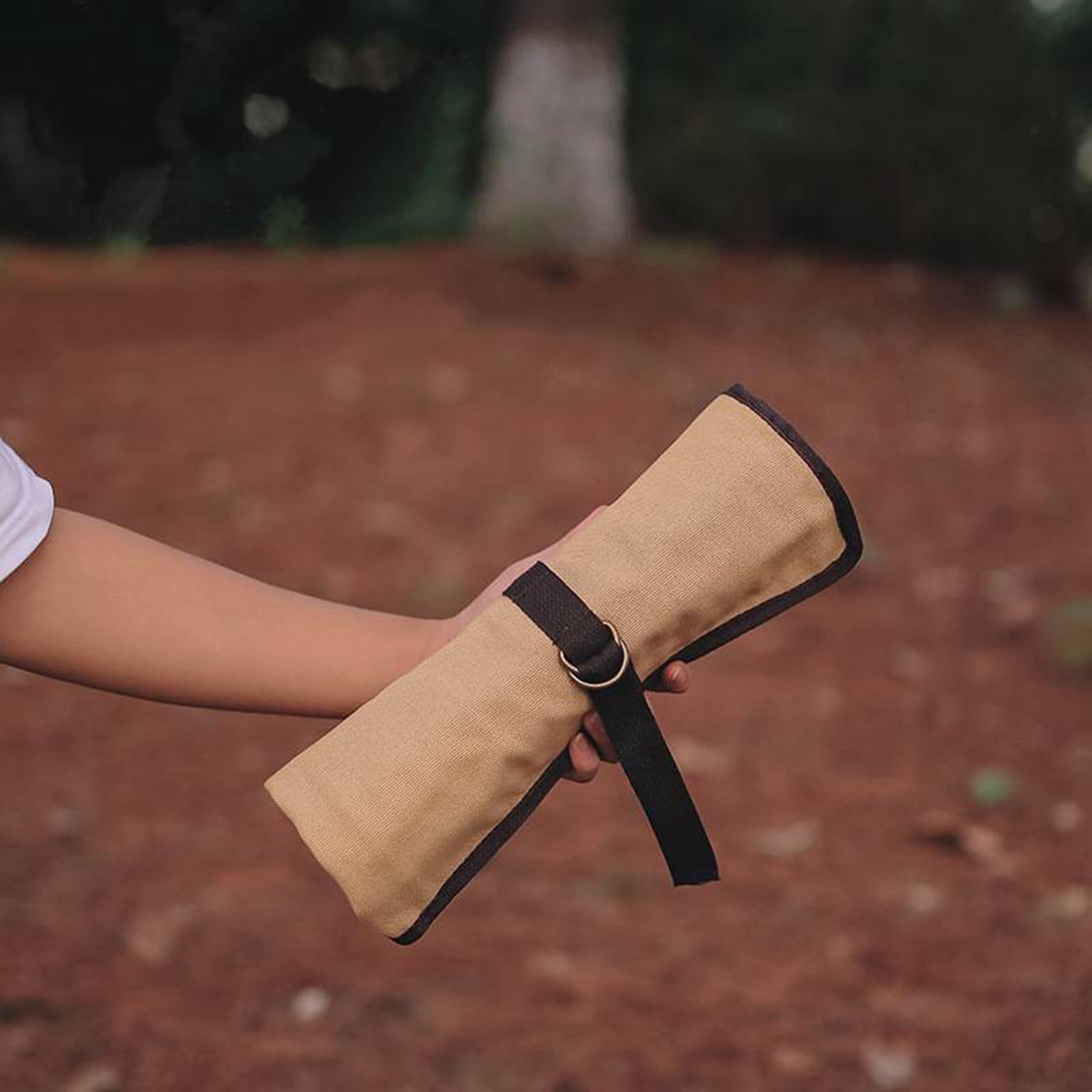Portable Camping Utensil Roll  - đánh giá và giá Camping Cooking Utensil Bag