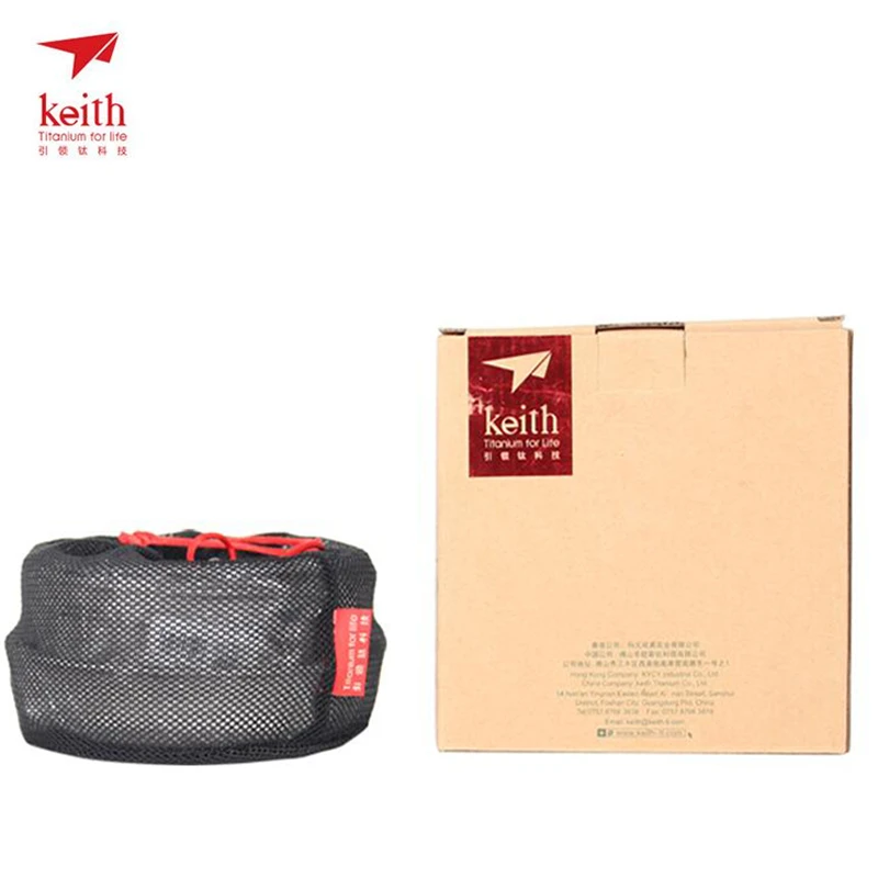 Keith 3PCS Titanium Cookware P - đánh giá và giá Camping Cooking Roll