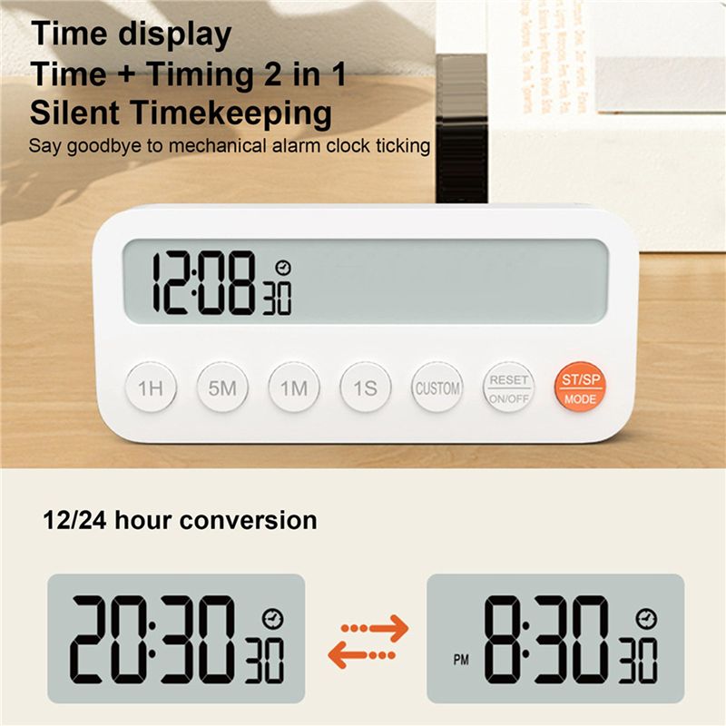 PORK-2X Digital Kitchen Timer  - đánh giá và giá Camping Cooking Kids