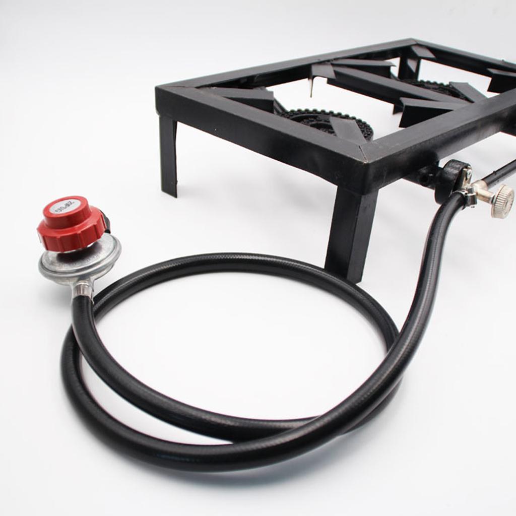 Gas Stove Double Burner Burner - đánh giá và giá Camping Double Cooking Stove