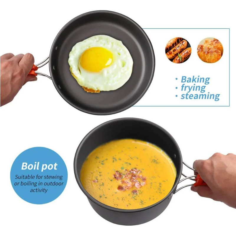 Camping Cooking Set, Outdoor K - đánh giá và giá Camping Cooking Mesh