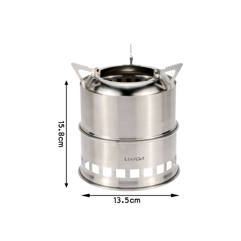 Lixada Stainless Steel Wood St - đánh giá và giá Camping Cooking Grate