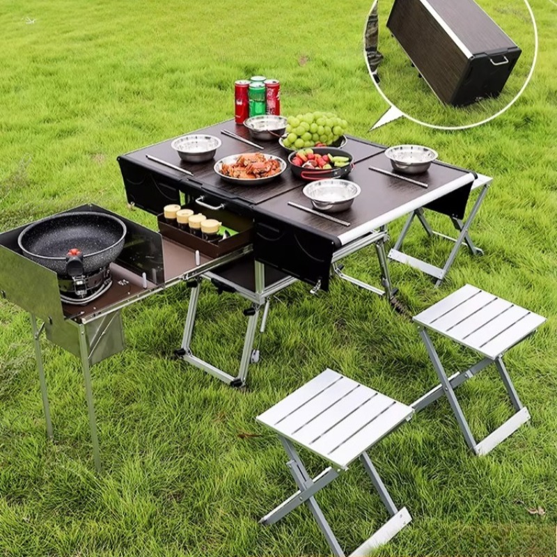 Outdoor Mobile Kitchen Portabl - đánh giá và giá Camping Cooking Equipment Electric