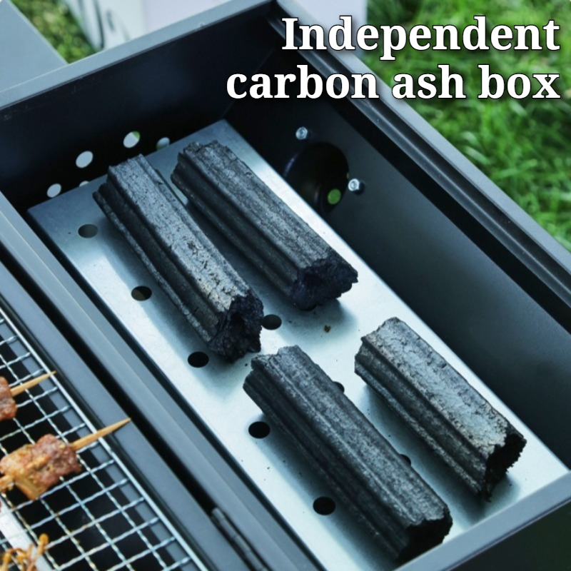 Carbon Steel Barbecue Grill Po - đánh giá và giá Camping Double Cooking Stove