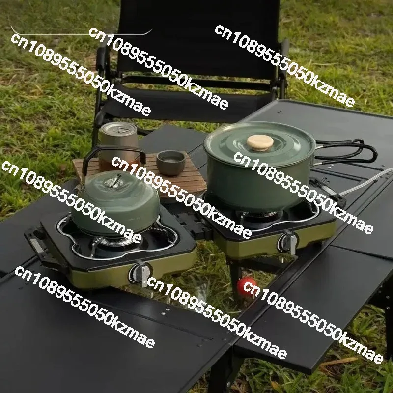 Portable Double Burner Camping - đánh giá và giá Camping Double Cooking Stove