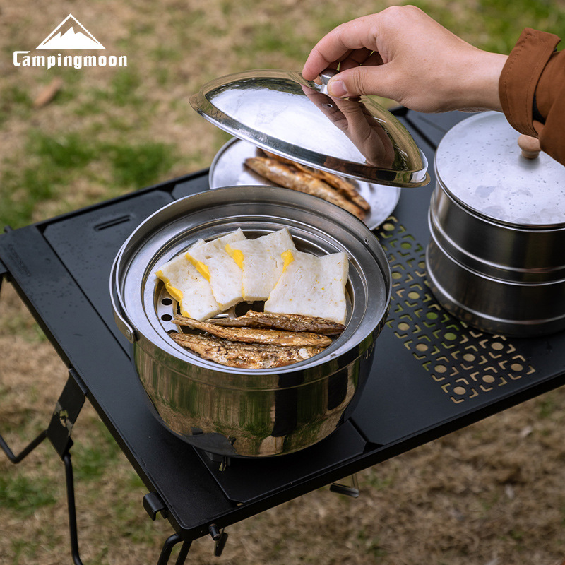 S363-DT Medium Steamer Tray 30 - đánh giá và giá Camping Cooking Tray