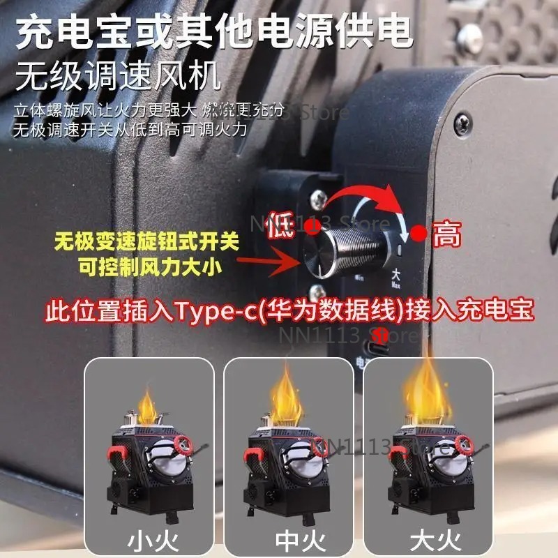 Large Self-Driving Camping Sto - đánh giá và giá Camping Cooking Equipment Electric