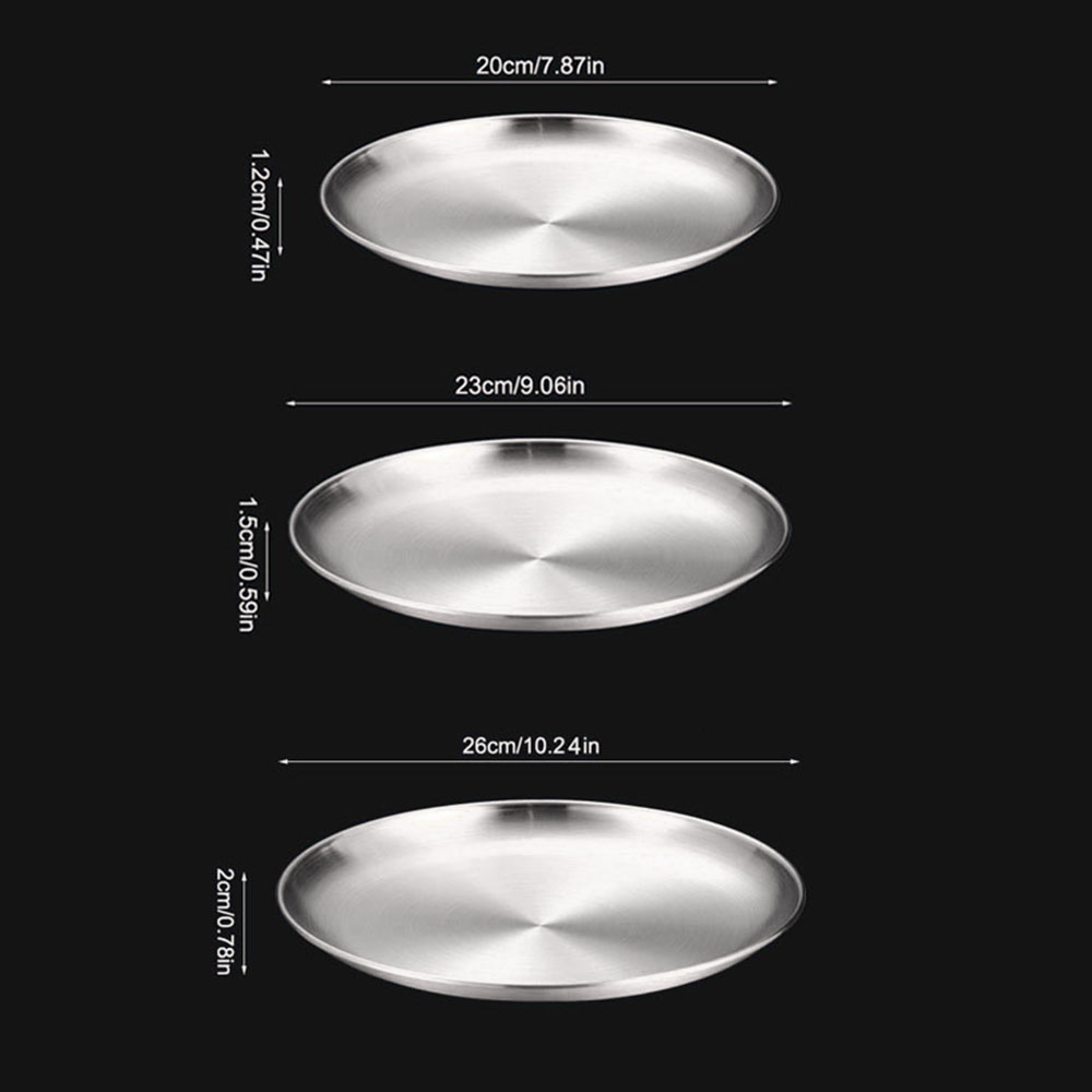 8Pcs Metal Dining Dish Stainle - đánh giá và giá Camping Cooking Tray