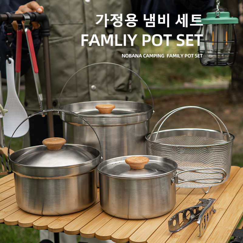 NOBANA Newest Outdoor Stainles - đánh giá và giá Camping Cooking Roll